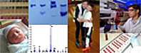 Collage of images featuring Biochemical Genetic Testing and Newborn Screening for Inherited Metabolic Disorders