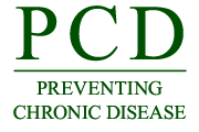 PCD logo - preventing chronic disease