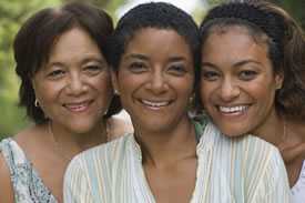 three women of color