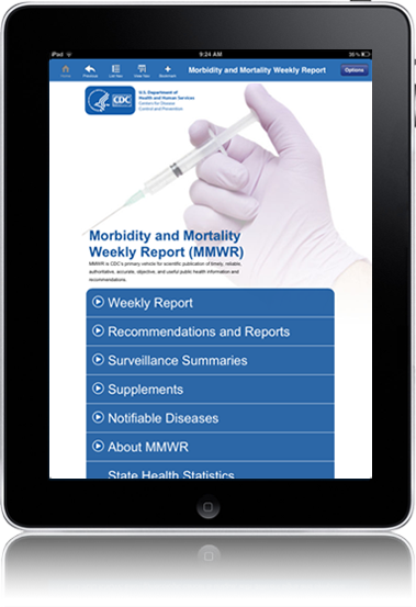 CDC Morbidity and Mortality Weekly Report (MMWR) Application