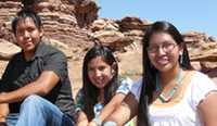 	Photo: American Indian teenagers