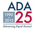 ADA 25 years logo