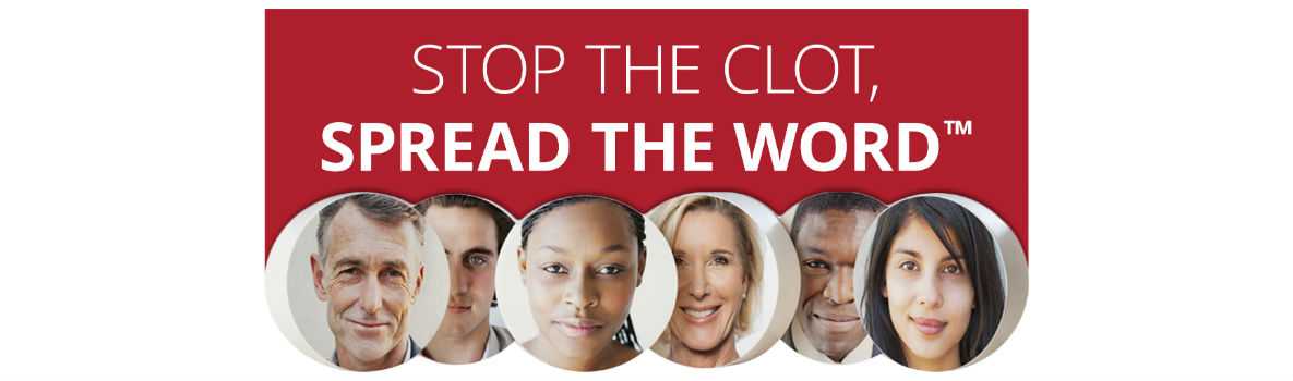 Image banner of Stop The Clot, Spread The Word Campaign