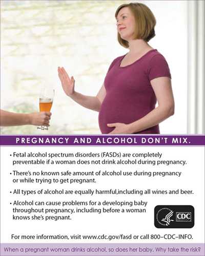 Pregnancy and Alcohol Don't Mix