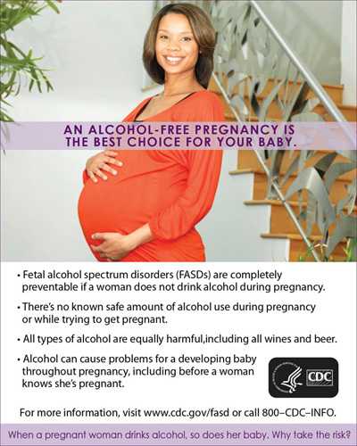 Poster-An alcohol-free pregnancy is the best choice for your baby