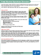 Fetal Alcohol Spectrum Disorders Fact Sheet