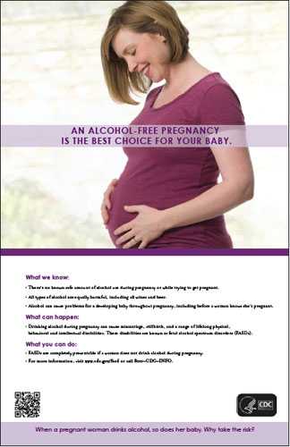 An alcohol-free pregnancy is best for your baby