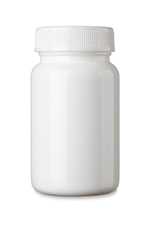 White medicine bottle