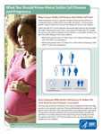 Hoja informativa: de células falciformes y la cubierta del Embarazo