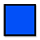 Blue square icon