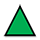 Green triangle icon