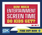CDC Screen Time vs. Lean Time Image 180x150 pixels