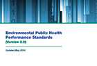 Image of the cover of the Environmental Public Health Performance Standards (EnvPHPS)version 2