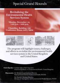 Cover photo of the publication Revitalizing the Environmental Health Services System.
