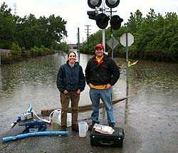 	Ellen Yard, PhD (EIS 09) and Matt Murphy, PhD (EIS 07) in Kentucky responding to floods