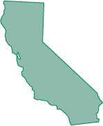 graphic of california