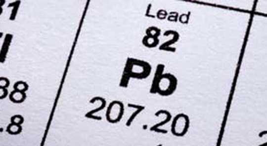 Lead Chemical Element 82 Pb