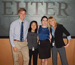 	2013 SUPEH interns attending an Environmental Health in Emergency Response (EHTER) course.