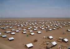 Kakuma refugee camp in Kenya.