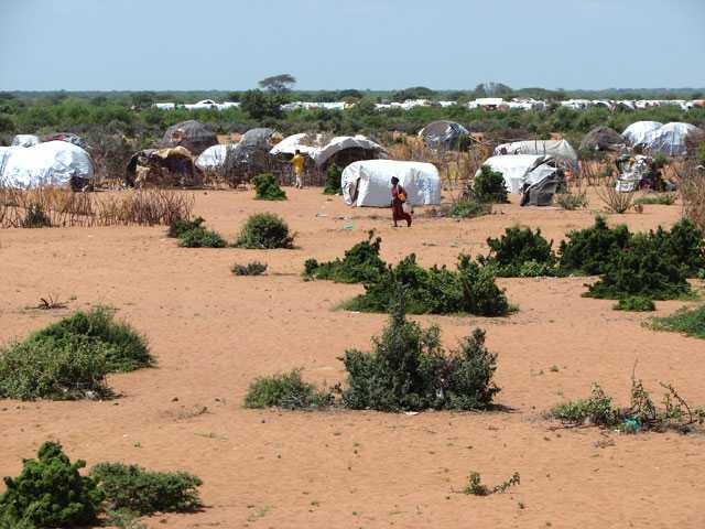 Dadaab Refugee Camp in the North Eastern Provice of Kenya.