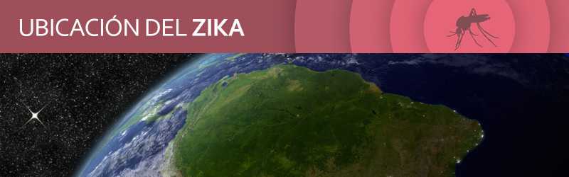 mundo - ubicacion del zika