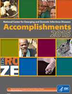 Cover page for NCEZID 2015 Accomplishments
