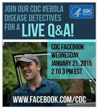 facebook photo advertising a facebook Q&A on Jan 21st.