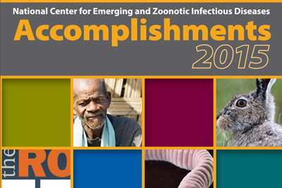 Partial image of the cover for NCEZID Accomplishments 2015