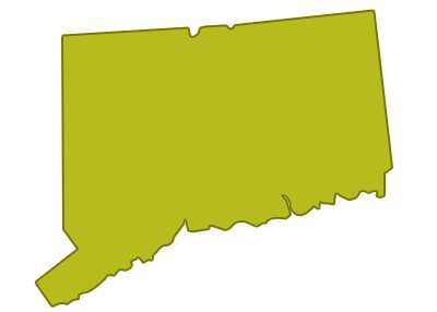 outline of connecticut