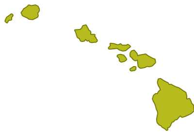 outline of hawaii