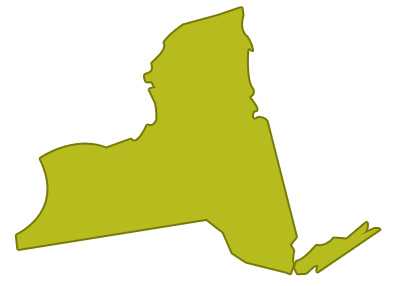 outline of new york