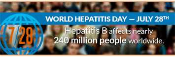 World Hepatitis Day, July 28th