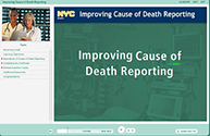 Screenshot for Cause of Death Reporting Training