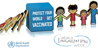 World Immunization Week logo