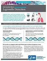 DBD fact sheet describing Legionella