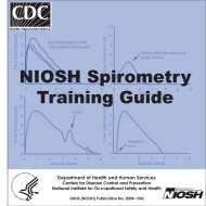Cover of NIOSH document 2004-154c
