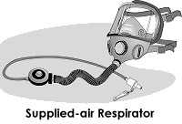 supplied-air respirator