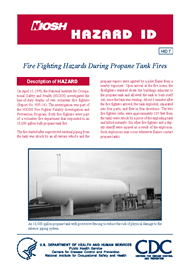 cover page - Hazard ID 7-Fire Fighting Hazards During Propane Tank Fires