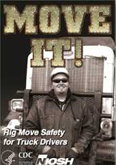 	Cover of NIOSH training DVD Move IT! Rig Move Safety for Truckers