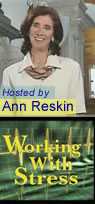 	Image of Ann Reskin and Working With Stress Logo