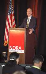 NIOSH Director Dr. John Howard welcomes NORA symposium attendees