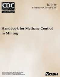 Image of publication Handbook for Methane Control in Mining