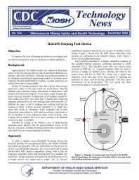 Image of publication Technology News 534 - QuickFit Earplug Test Device