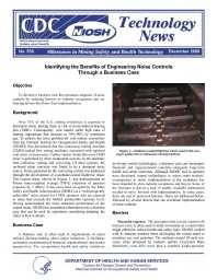 Image of publication Technology News 539 - Identifying The Benefits Of Engineering Noise Controls Through A Business Case