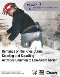 Image of publication Demands on the Knee During Kneeling and Squatting Activities Common to Low-seam Mining