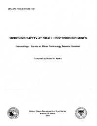 Image of publication Ergonomic and Statistical Assessment of Safety in Deep-Cut Mines