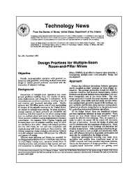 Image of publication Technology News 443 - Design Practices for Multiple-Seam Room-and-Pillar Mines