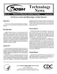 Image of publication Technology News 479 - Ore Pass Level and Blockage Locator Device
