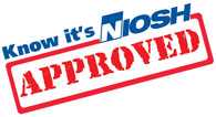 Know it's NIOSH Approved logo