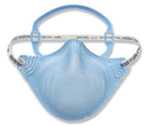 Flexwing style, one strap, Duramesh cover Surgical N95 respirator